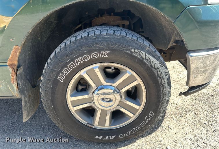 image for item EB2972 2007 Ford F150 SuperCab pickup truck