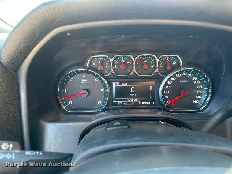 image for item EB2974 2016 Chevrolet Silverado 2500HD Double Cab pickup truck