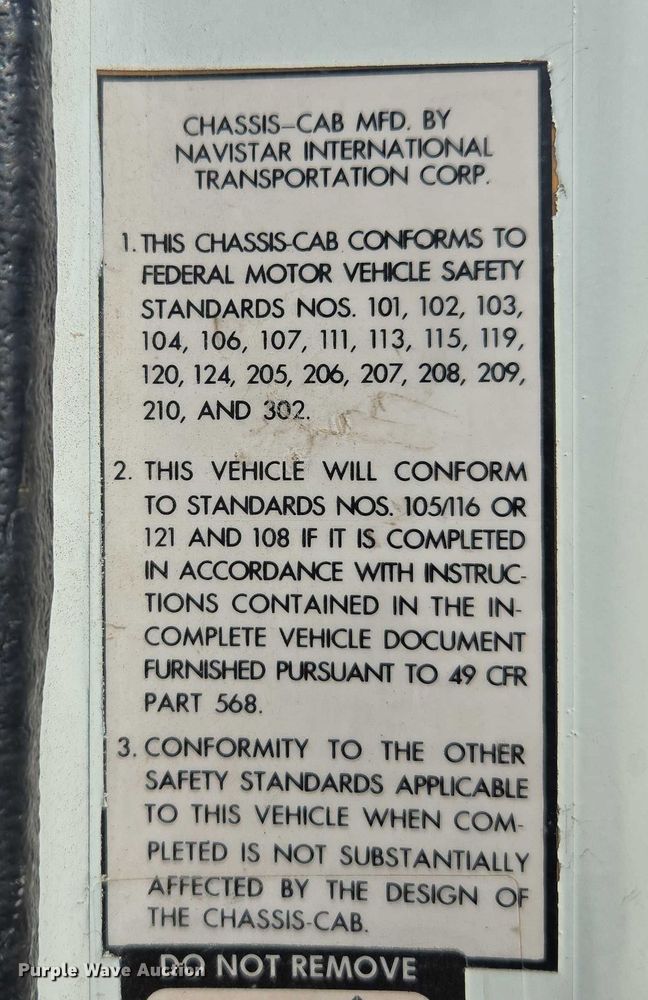 image for item EC1116 1995 International 4900 rollback truck