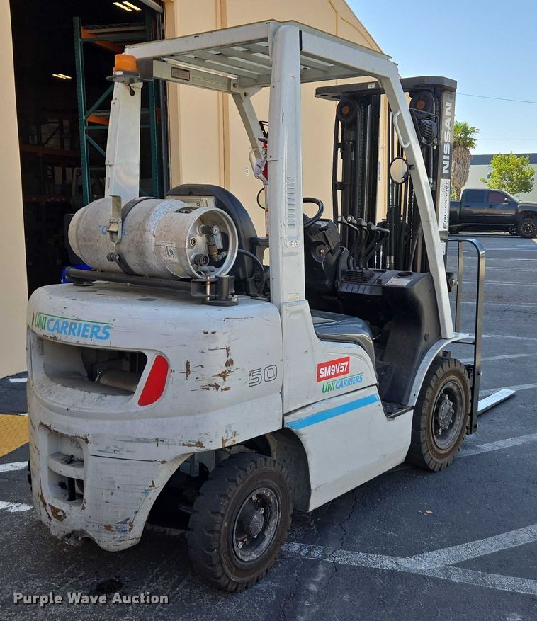 MONTACARGAS 2017 UNICARRIERS PF50