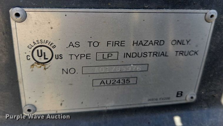 image for item EC1145 2014 UniCarriers AF50 forklift