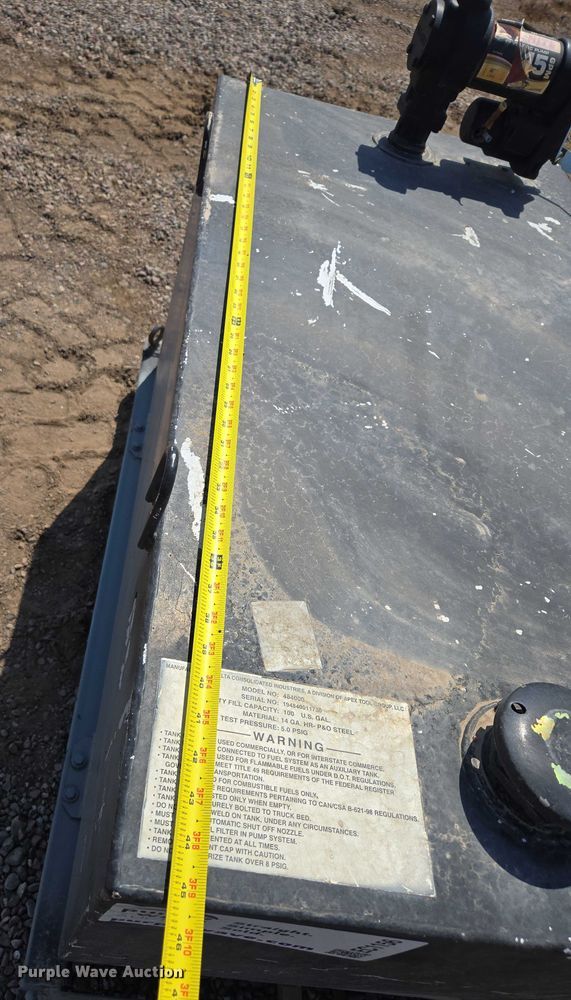 image for item EC1156 Delta 48400 fuel and lube skid 