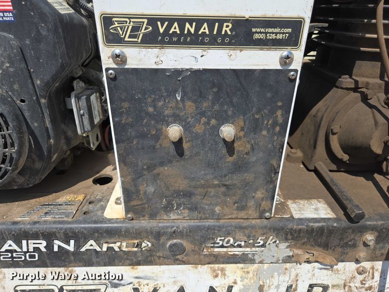image for item EC1157 Vanair 050817-002 welder/generator