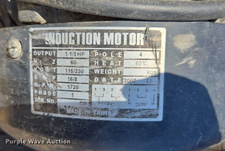 image for item EC1159 Dayton 4YG31 metal cutting bandsaw