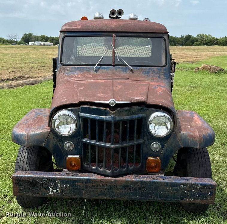 image for item ED4341 Jeep flatbed pickup truck