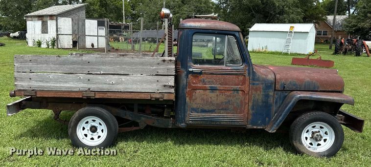 image for item ED4341 Jeep flatbed pickup truck