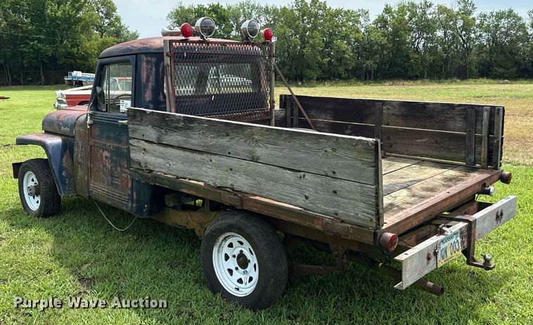 image for item ED4341 Jeep flatbed pickup truck