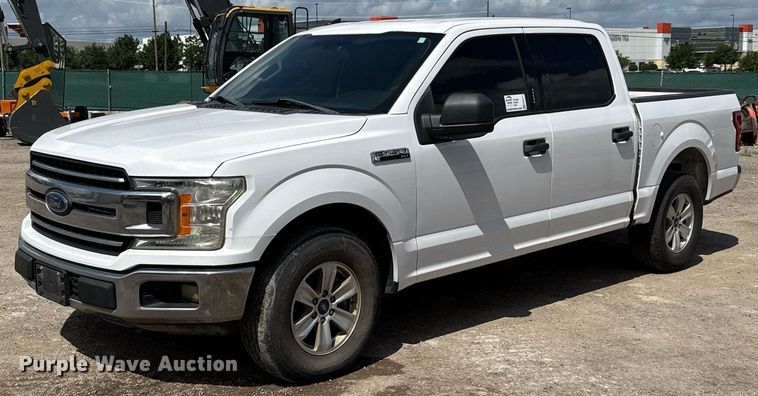 image for item ED5771 2018 Ford F150 SuperCrew pickup truck