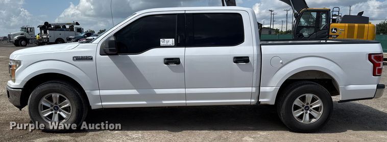 image for item ED5771 2018 Ford F150 SuperCrew pickup truck