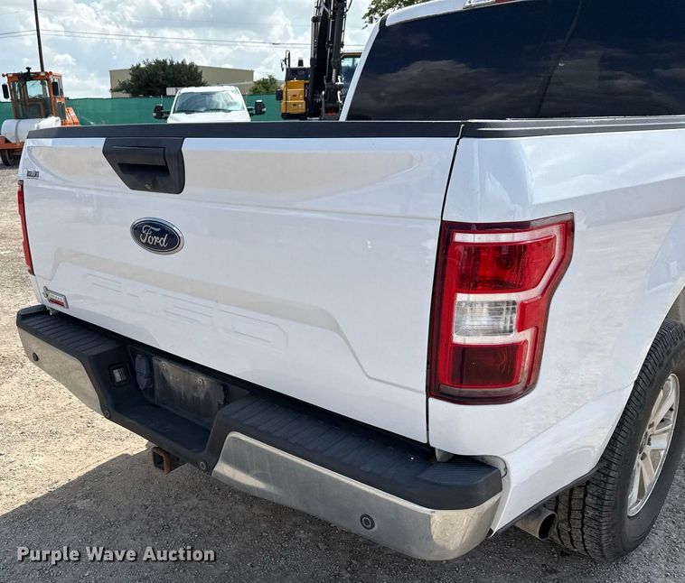 image for item ED5771 2018 Ford F150 SuperCrew pickup truck