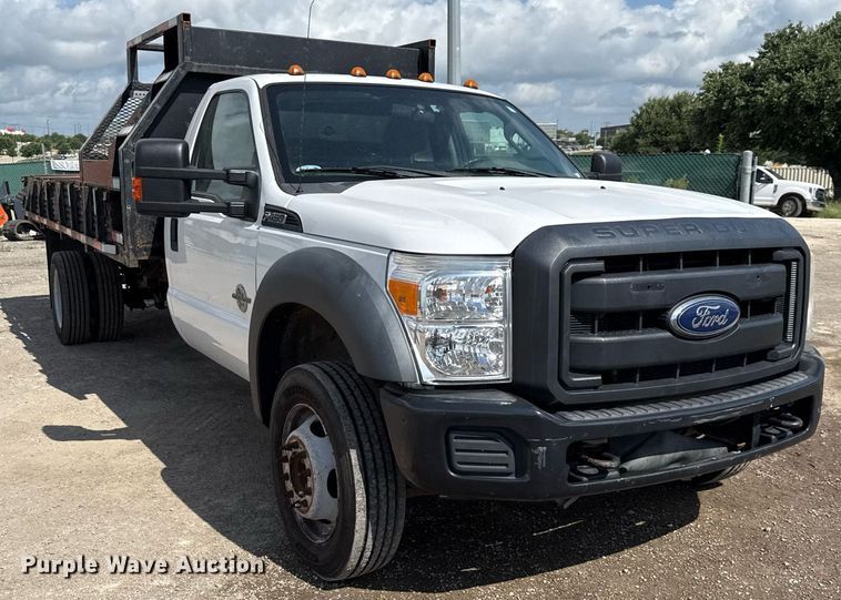image for item ED5774 2016 Ford F450 Super Duty flatbed truck