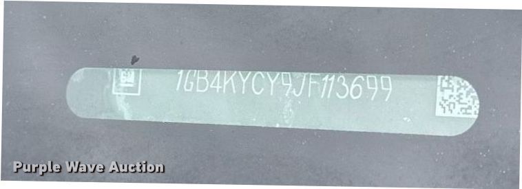 image for item EF2032 2018 Chevrolet Silverado 3500HD Crew Cab utility bed pickup truck