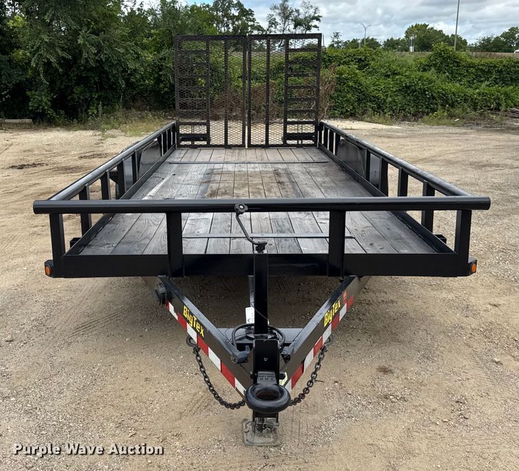 image for item EF2137 2014 Big Tex 10PI-20 utility trailer