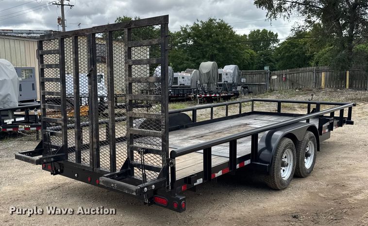 image for item EF2137 2014 Big Tex 10PI-20 utility trailer
