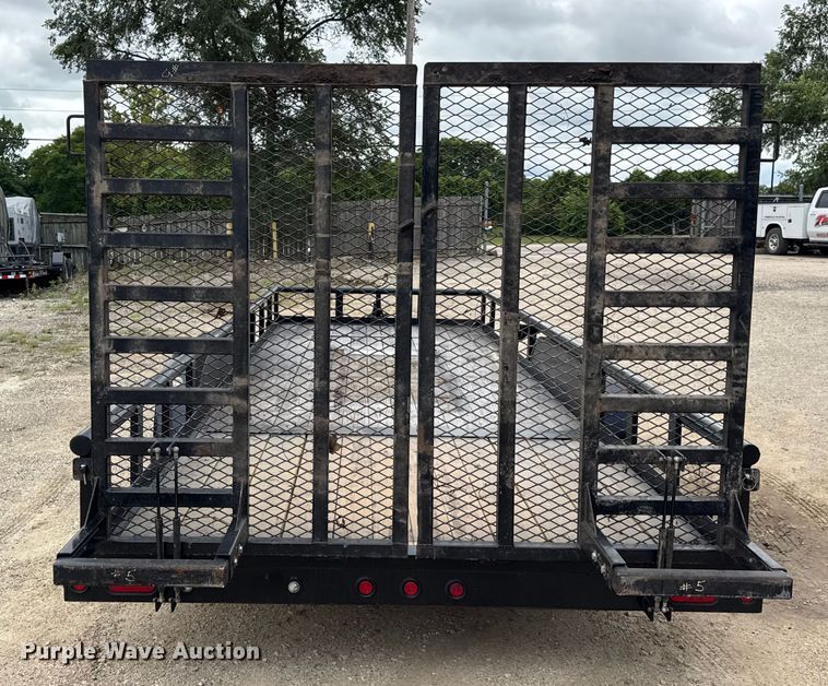 image for item EF2137 2014 Big Tex 10PI-20 utility trailer