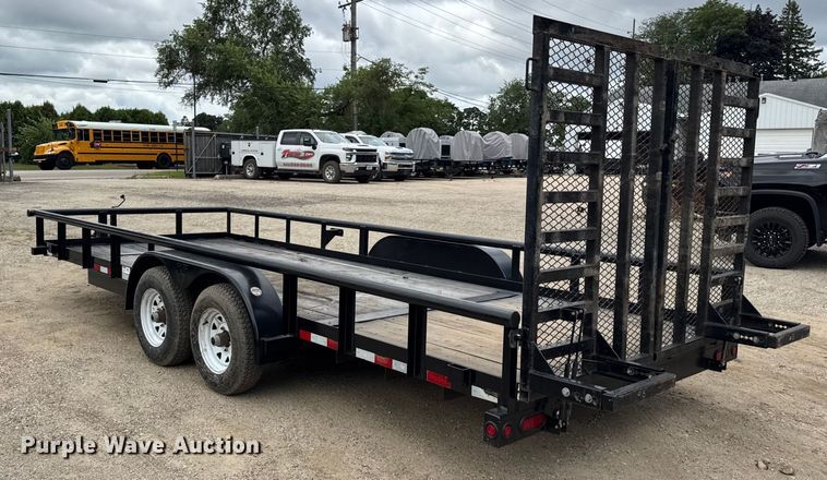 image for item EF2137 2014 Big Tex 10PI-20 utility trailer