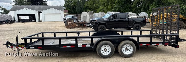 image for item EF2137 2014 Big Tex 10PI-20 utility trailer