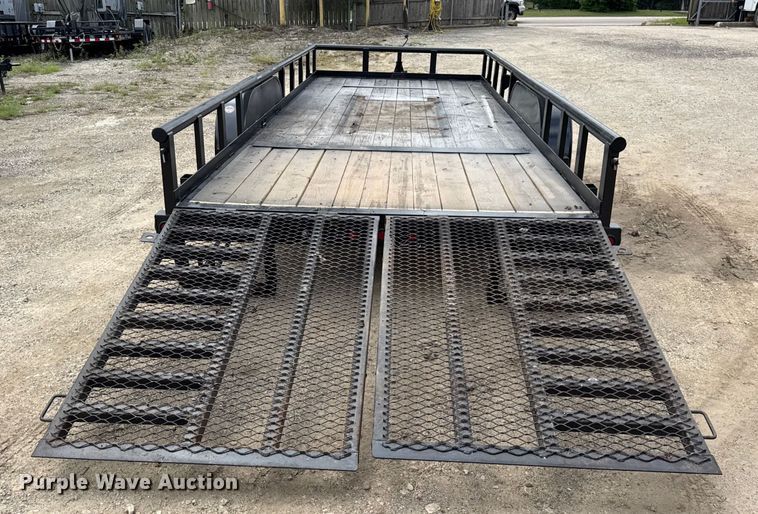 image for item EF2137 2014 Big Tex 10PI-20 utility trailer