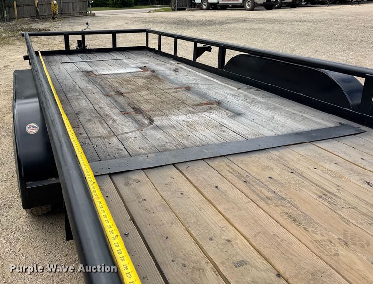image for item EF2137 2014 Big Tex 10PI-20 utility trailer