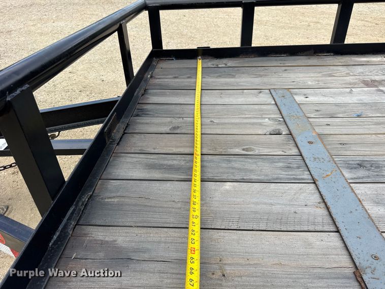 image for item EF2137 2014 Big Tex 10PI-20 utility trailer