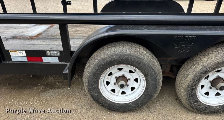image for item EF2137 2014 Big Tex 10PI-20 utility trailer