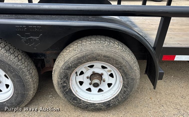 image for item EF2137 2014 Big Tex 10PI-20 utility trailer