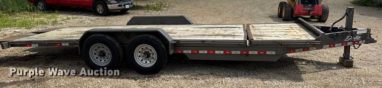 image for item EF2139 2022 Delta tilt deck equipment trailer