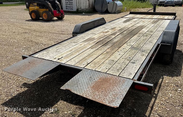 image for item EF2139 2022 Delta tilt deck equipment trailer