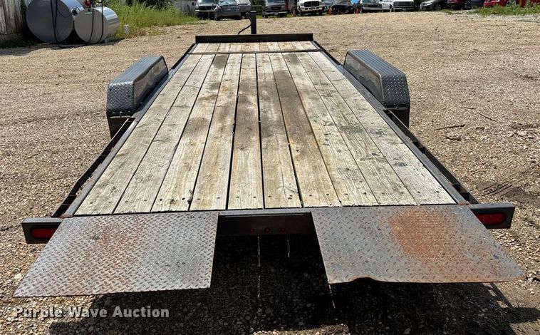 image for item EF2139 2022 Delta tilt deck equipment trailer