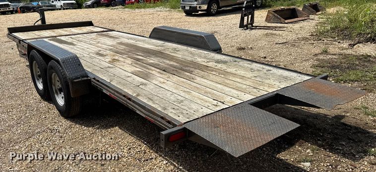 image for item EF2139 2022 Delta tilt deck equipment trailer