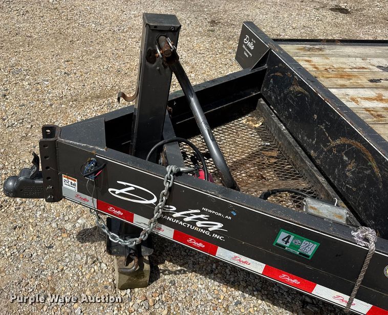 image for item EF2139 2022 Delta tilt deck equipment trailer