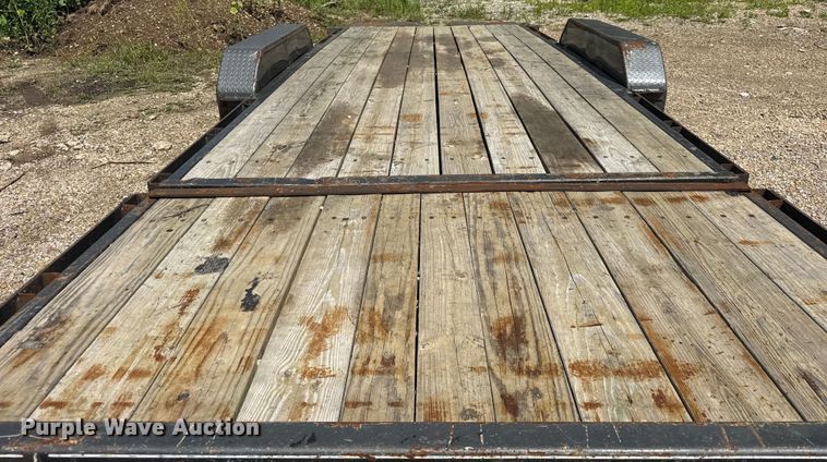 image for item EF2139 2022 Delta tilt deck equipment trailer