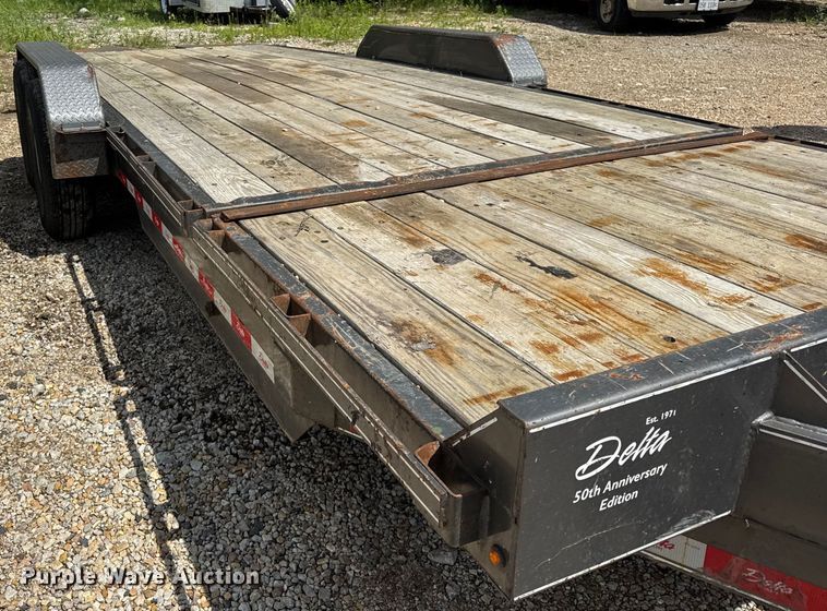 image for item EF2139 2022 Delta tilt deck equipment trailer