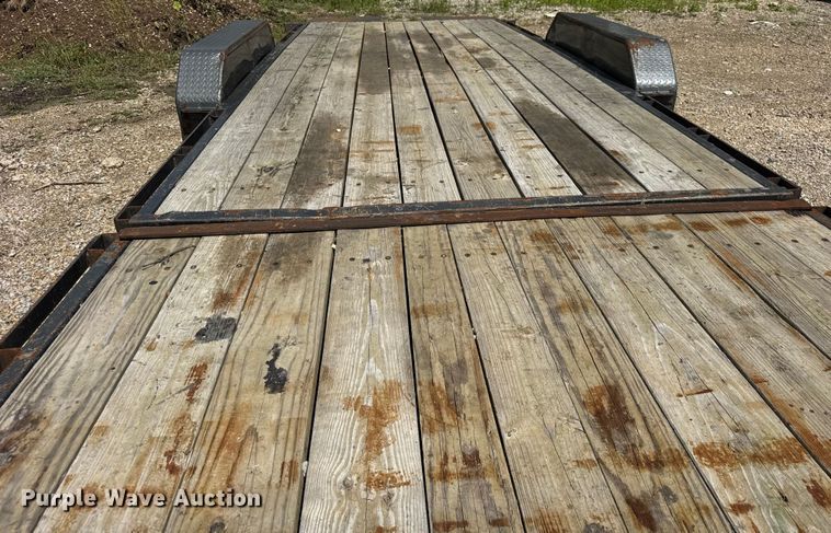 image for item EF2139 2022 Delta tilt deck equipment trailer