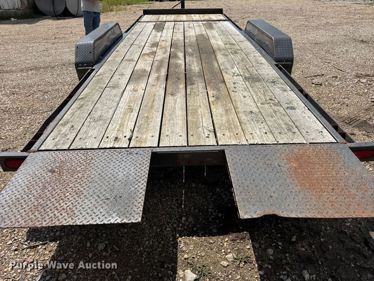 image for item EF2139 2022 Delta tilt deck equipment trailer