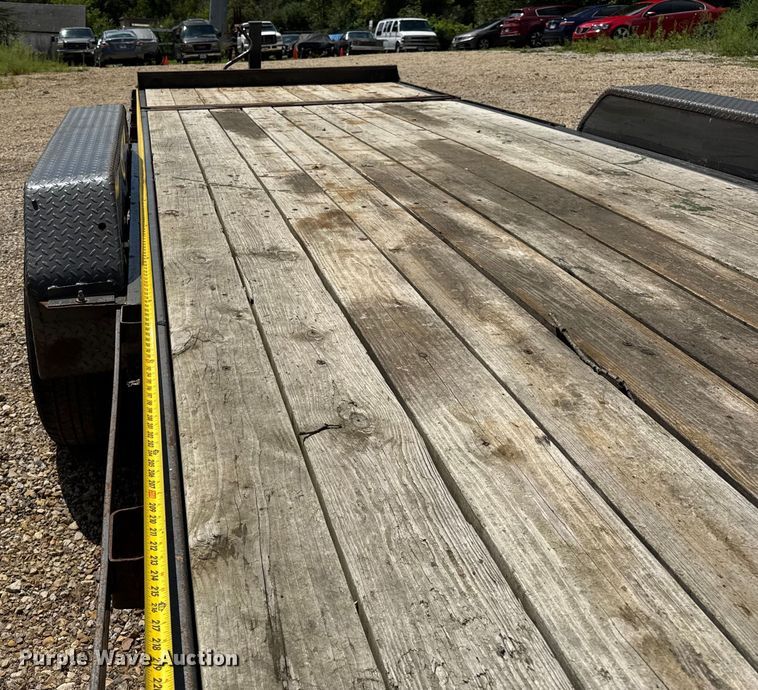 image for item EF2139 2022 Delta tilt deck equipment trailer