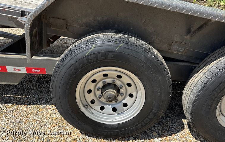 image for item EF2139 2022 Delta tilt deck equipment trailer