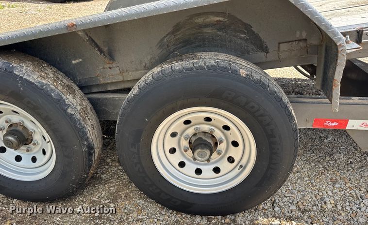 image for item EF2139 2022 Delta tilt deck equipment trailer