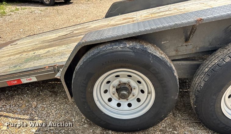 image for item EF2139 2022 Delta tilt deck equipment trailer