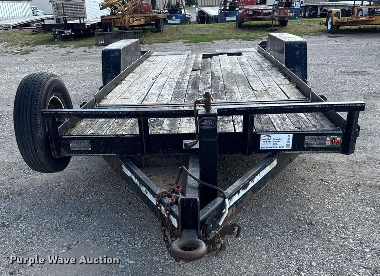 image for item EF2151 2002 B-B  tilt deck equipment trailer
