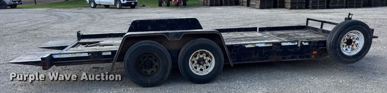 image for item EF2151 2002 B-B  tilt deck equipment trailer