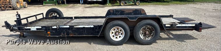 image for item EF2151 2002 B-B  tilt deck equipment trailer