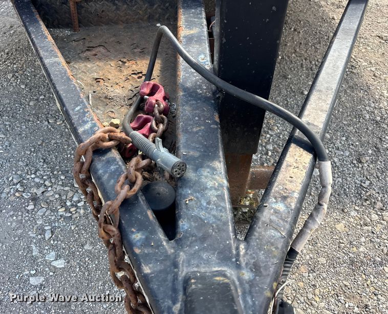 image for item EF2151 2002 B-B  tilt deck equipment trailer