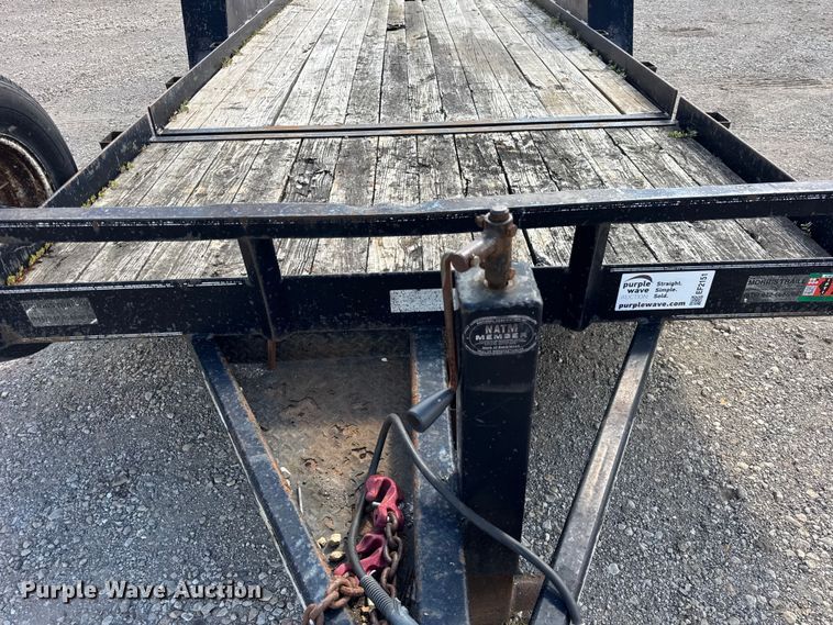 image for item EF2151 2002 B-B  tilt deck equipment trailer