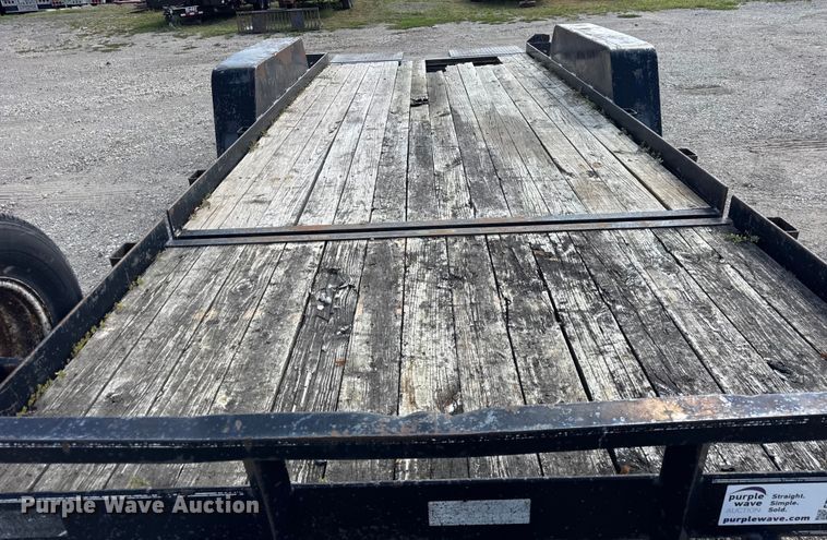 image for item EF2151 2002 B-B  tilt deck equipment trailer