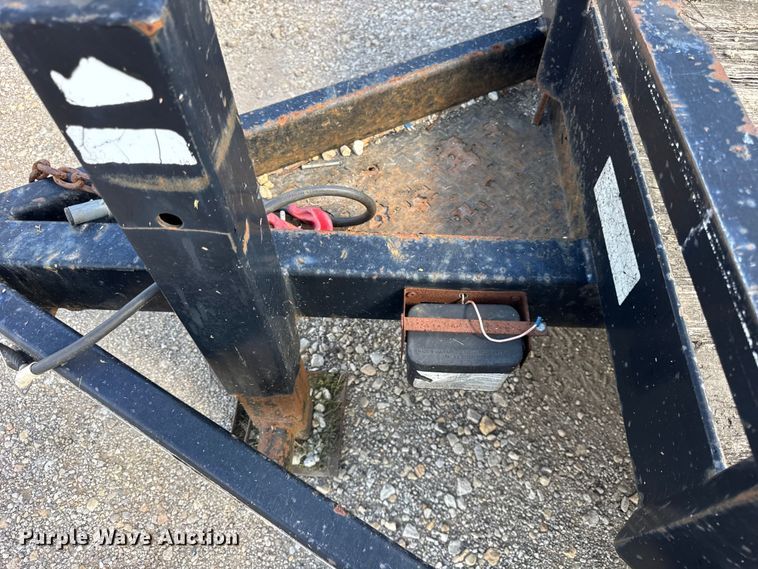 image for item EF2151 2002 B-B  tilt deck equipment trailer