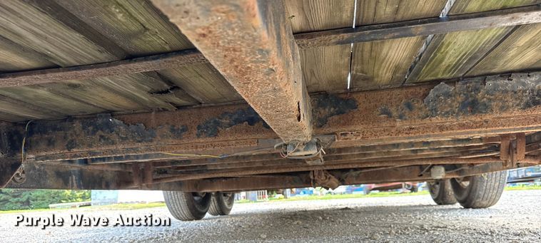 image for item EF2151 2002 B-B  tilt deck equipment trailer