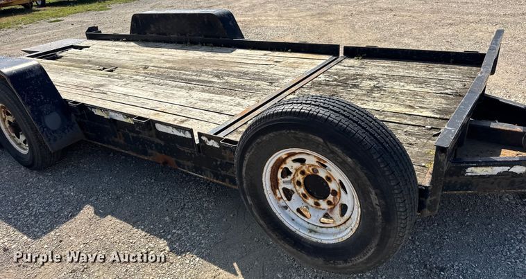 image for item EF2151 2002 B-B  tilt deck equipment trailer