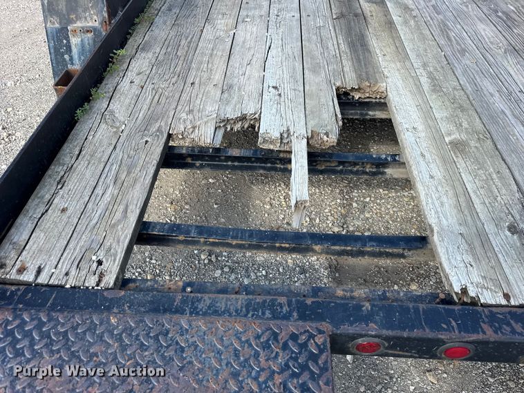 image for item EF2151 2002 B-B  tilt deck equipment trailer