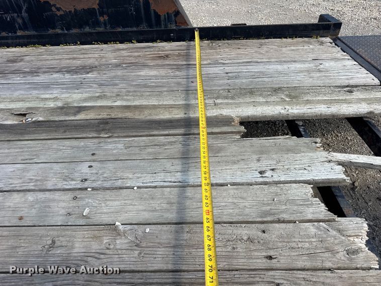 image for item EF2151 2002 B-B  tilt deck equipment trailer